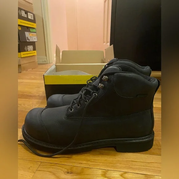 LEHIGH Safety Shoes Men’s 14 Extra Wide - Picture 2 of 13